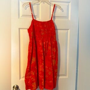 Universal Thread Orange Dress with Pockets